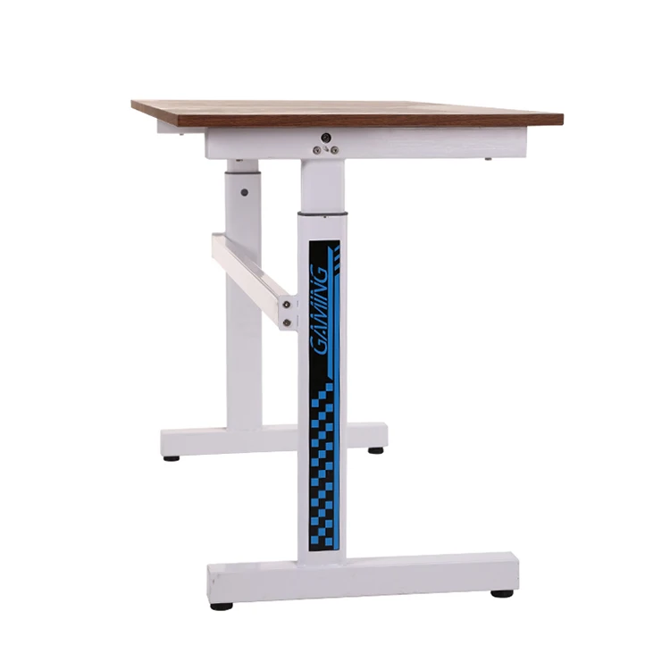 Gaming Tables Escritorio Pc LJ2 Antique White Curved Adjustable Bureau De Gamer Gaming Computer Desk