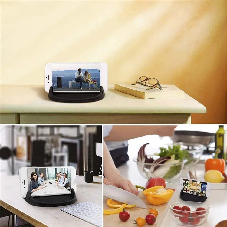 Car Phone Holder Car Phone Mount Silicone Car Pad Mat for Various Dashboards Slip Free Desk Phone Stand