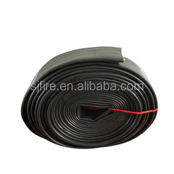 NEW BLACK High Pressure 6 inch 150mm Industrial Angus Rubber Line Fire Hose