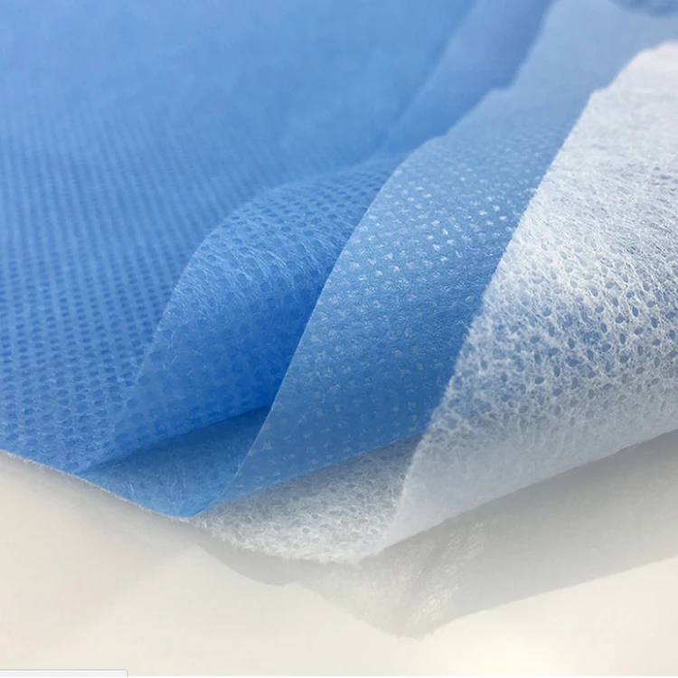 BSCI Certified Factory Anti-microbial  S/SS/SSS Nonwoven  Polyethylene Fabric For Hospital Material