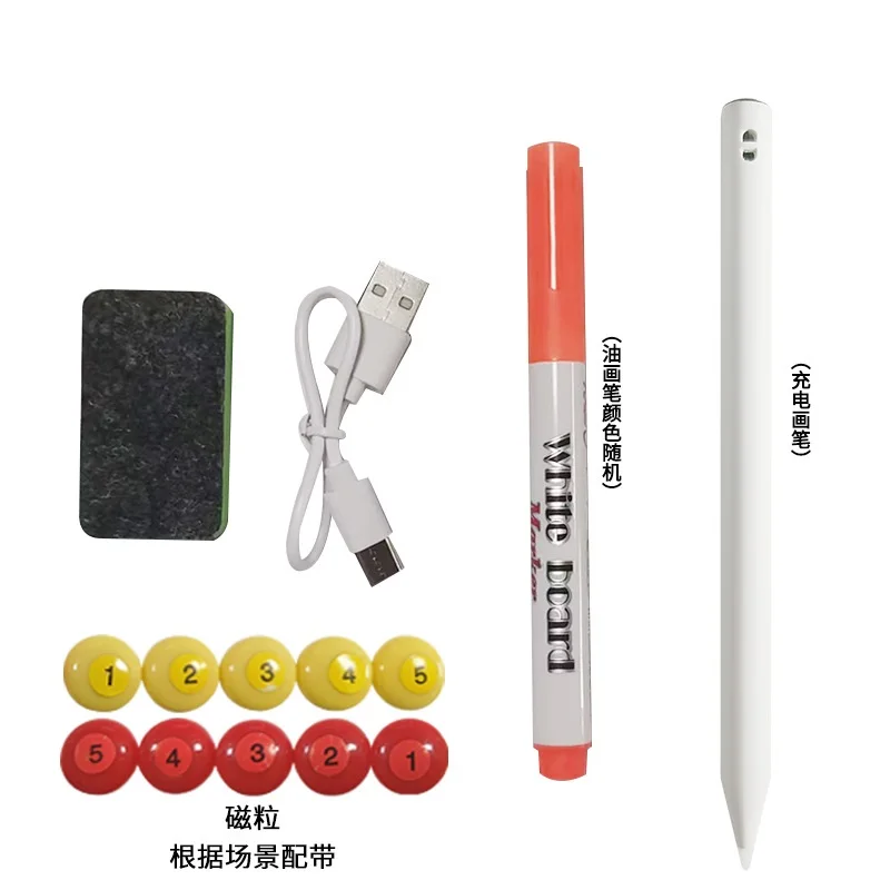 Electronic Football Tactical Board Basketball Coaching Board,LCD Soccer Strategy Board with Stylus Pen