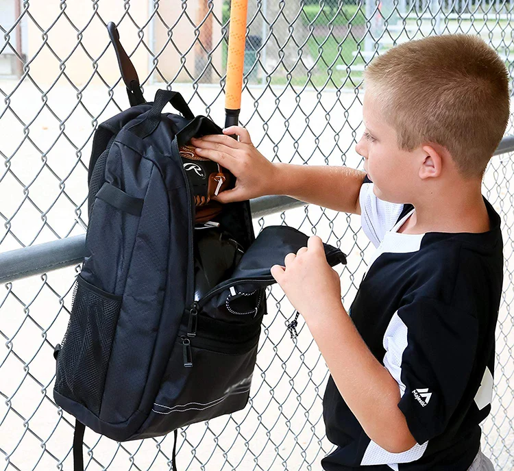 Free Sample Youth Baseball Bag - Bat Backpack, T-Ball & Softball Equipment & Gear | Holds Bat, Helmet Fence Hook