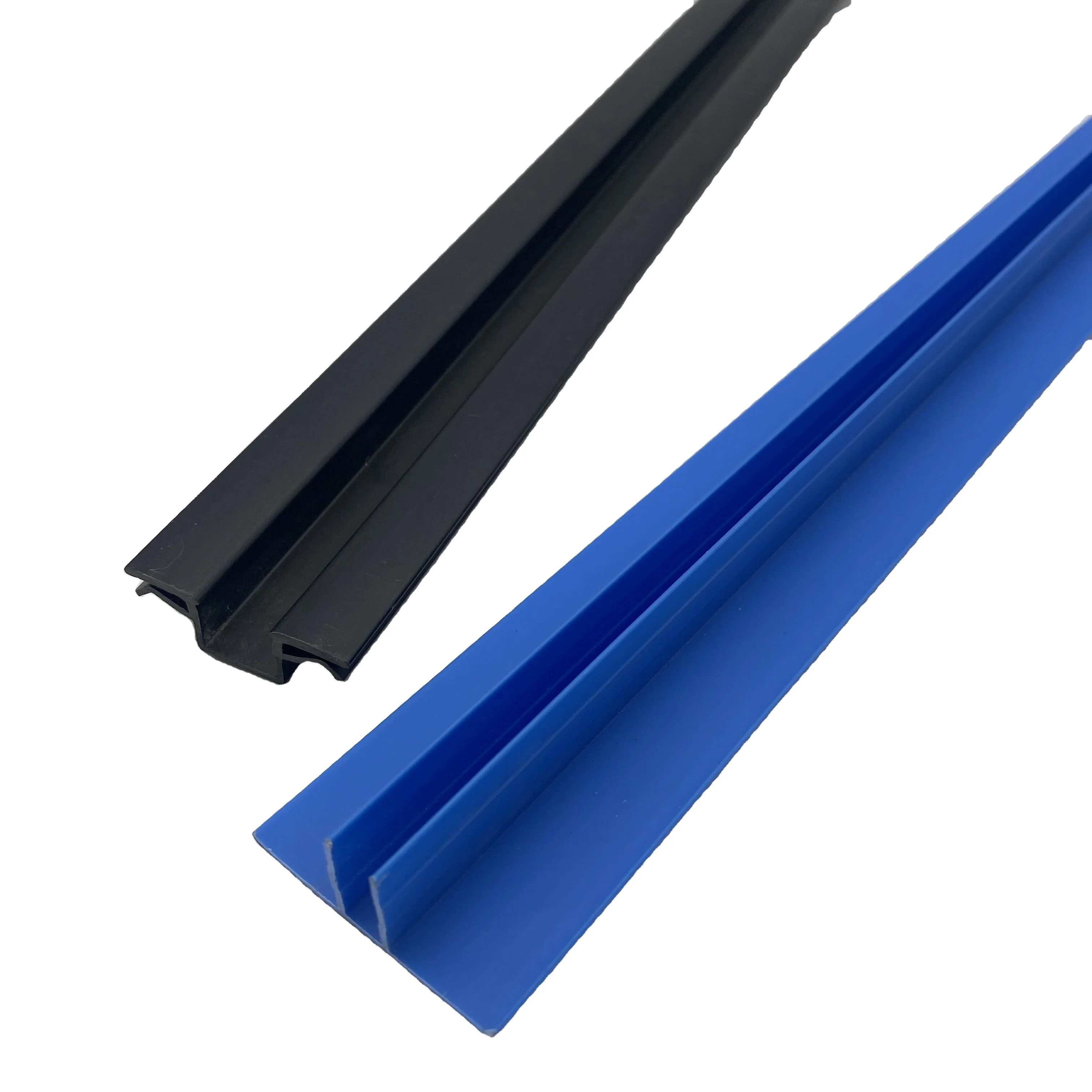 UV-resistant rigid PVC construction profiles Custom  Extrusion plastic U Channel  PVC Plastic extruded Profiles
