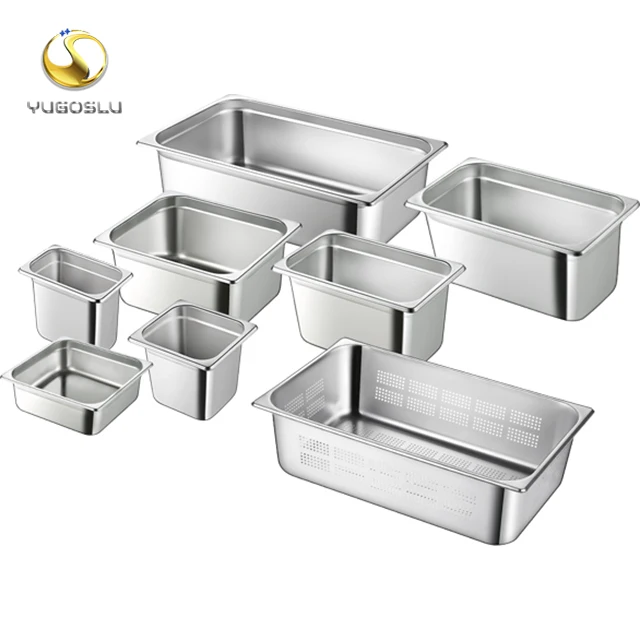 Professional manufacturer High Quality  kitchen equipment Stainless Steel Perforated 1 2  Gastronom GN Pan