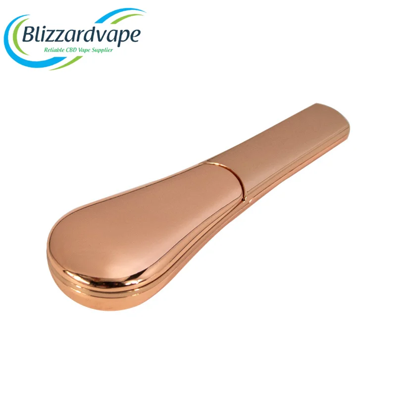 Novelty Spoon Shape Weed Smoking Pipe Magnetic Aluminum Alloy Portable Metal Weed Smoking Pipes with Custom Logo