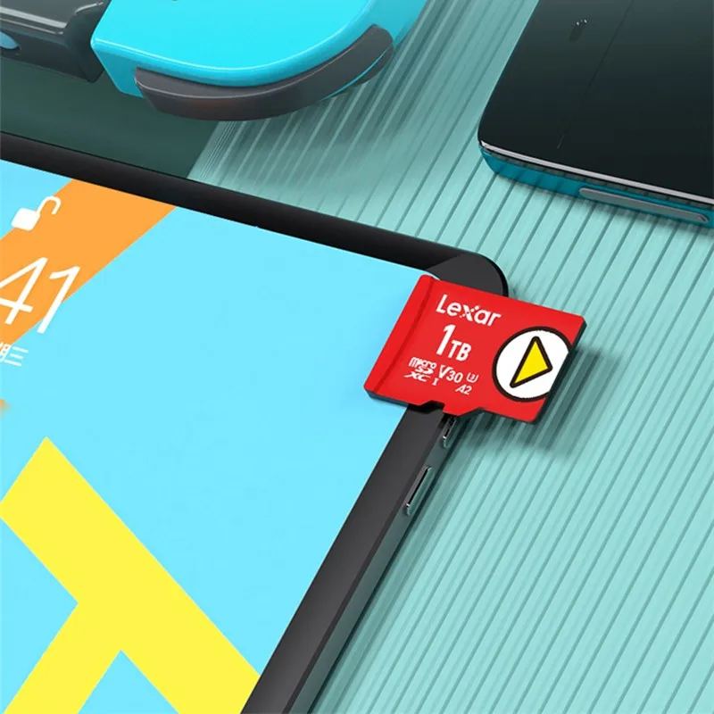 Genuine 100% Lexar Original Memory Card 1 TB Large Capacity U3 V30 A2 SD Memory Card TF Cards For Games Nintendo Switch