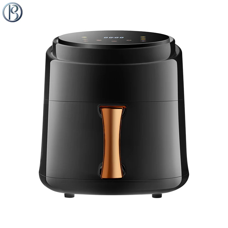 Stainless steel double basket oven air fryer machine high quality multifunctional air fryer without  electric digital for sale