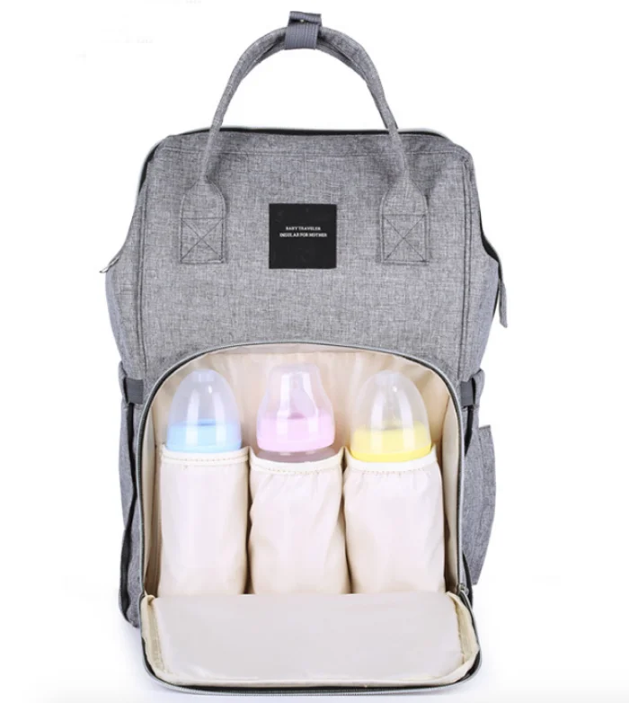 Best Seller Customized Packing Mommy Baby Travel Many Pockets Diaper Bag Nappy Backpack for Mother