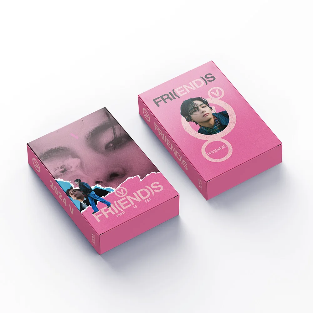 55pcs V  Photo Cards Bangtan Boys V FRI(END)S  LOMO Cards KPOP Bangtan boys Photo cards