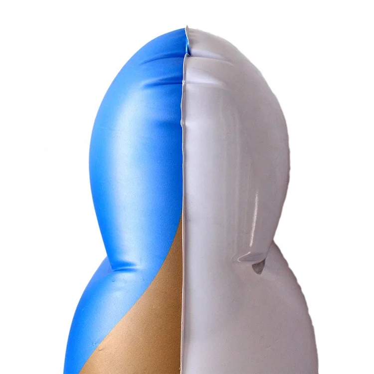 Outdoor inflatable mattress colorful rainbow ice-cream pool float mat floating row summer water party toy