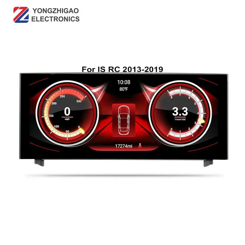 Автомобильный DVD-плеер YZG беспроводной автомобильный мультимедийный плеер с экраном головное устройство Android для Lexus RC IS 350 F 300h 200T 2013