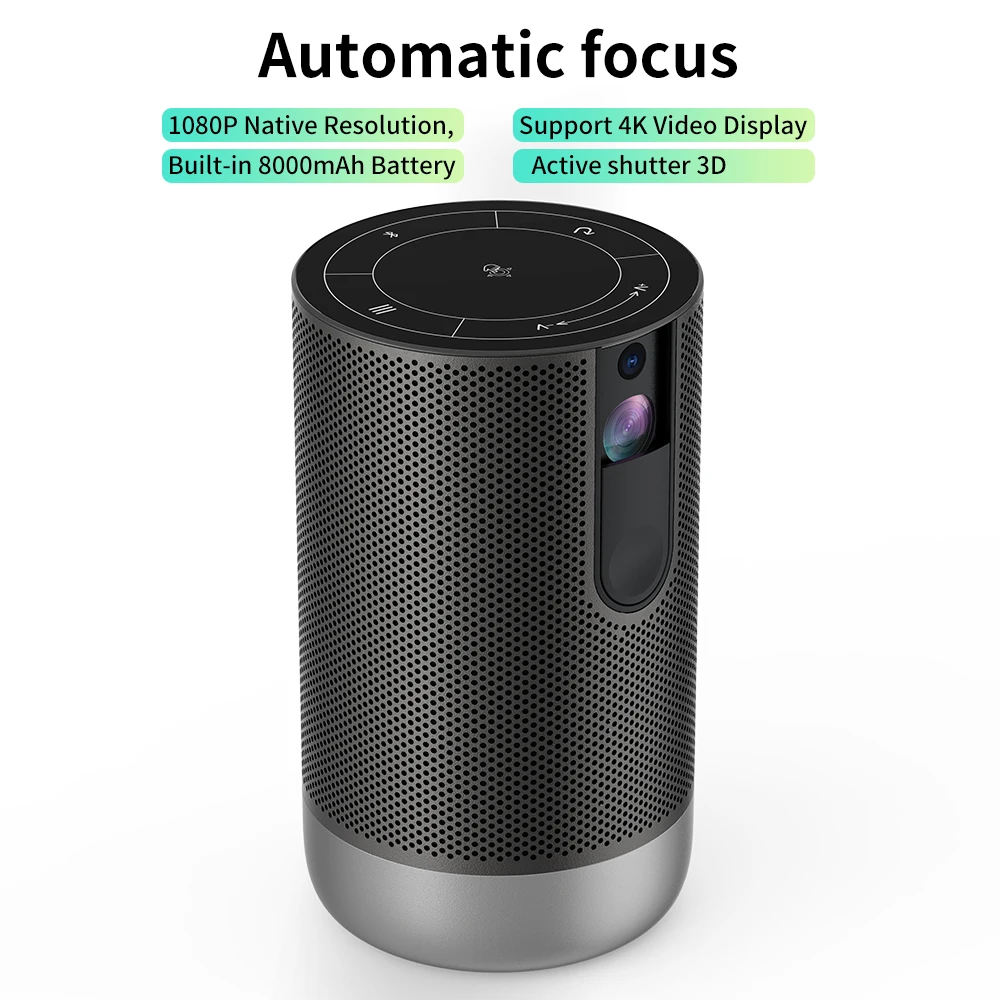 Home Theatre Digital Cinema Projector DLP 720P 1080p Home Native 3D Theater Video Proyector Smart 4K Support WIFI 3D Projector