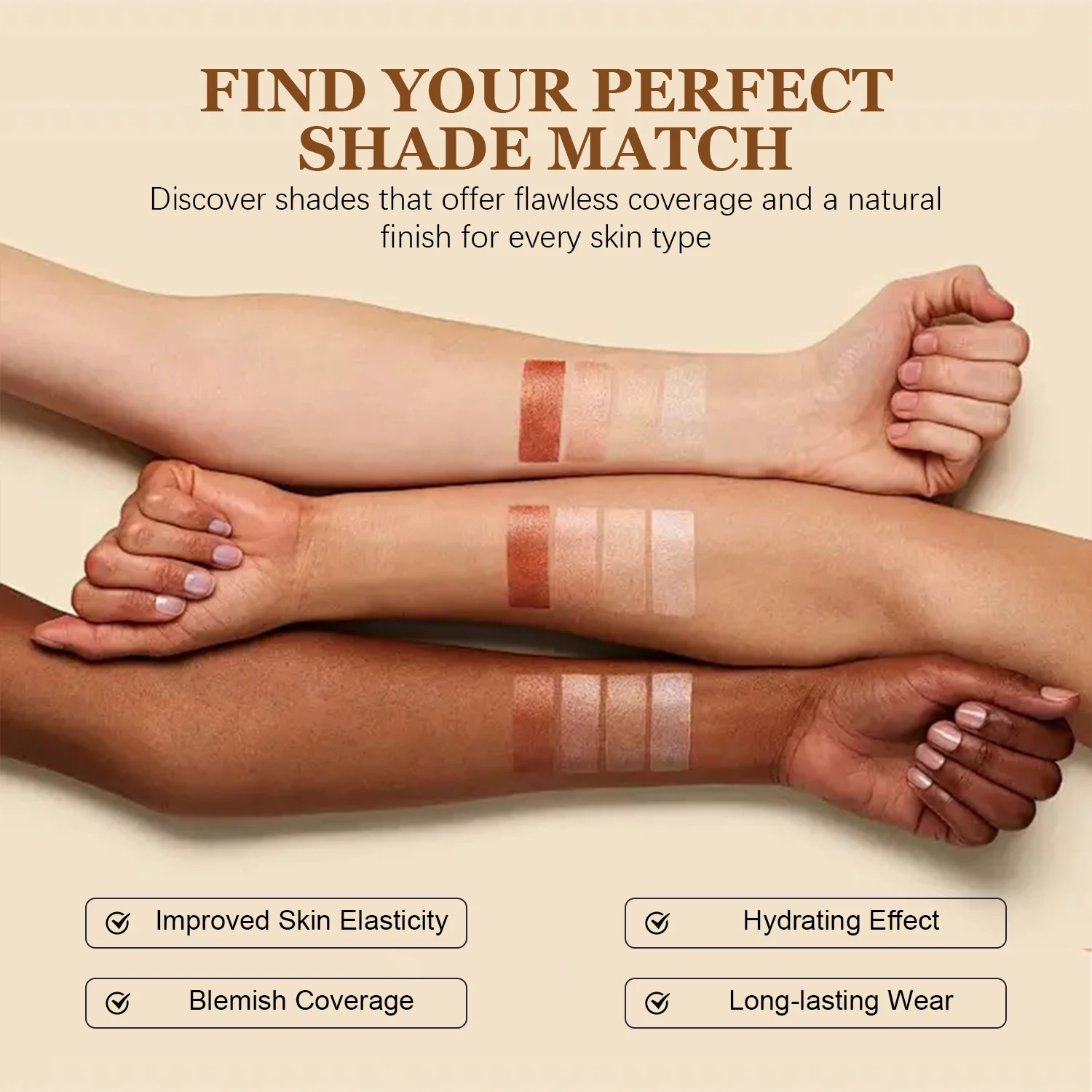 Cosmetic BB Cream SPF 30++ Organic Sunscreen Sun Protection Vegan Moisturize Custom Makeup Foundation BB Cream