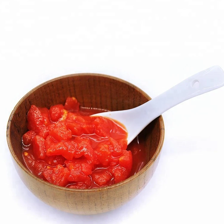 
OEM/ODM Canned chopped tomato diced tomato sliced tomato in can tin Italian style 