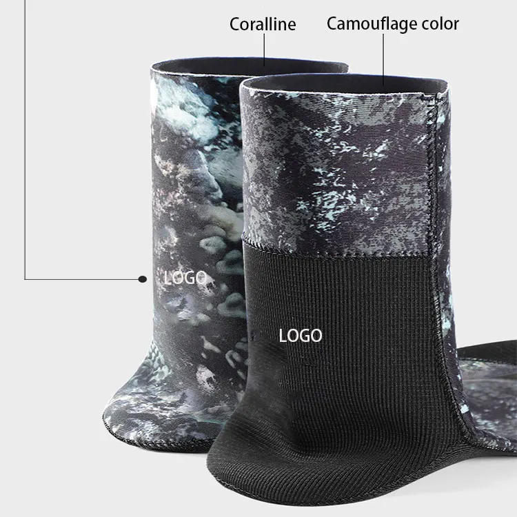 OEM Factory Water Sock Waterproof Socks Neoprene Thicken Diving Boots 5MM For Men&women&kids