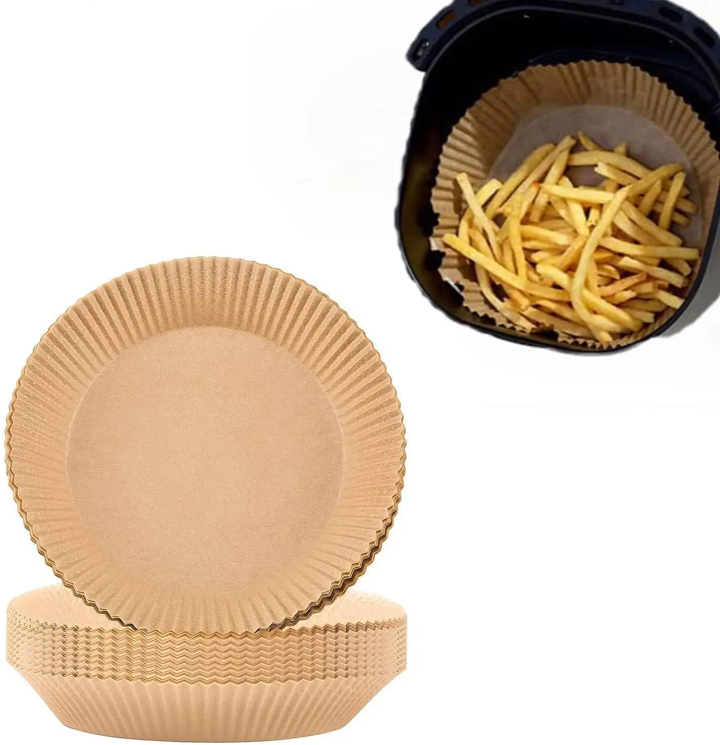 Factory Wholesale Parchment Paper Liners for Air Fryer