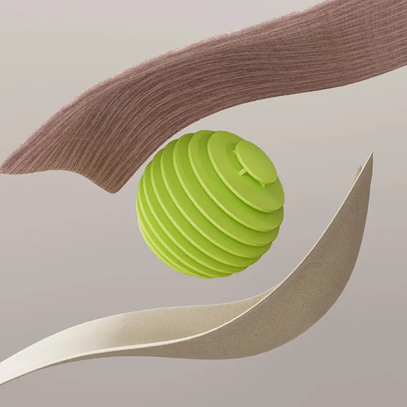 Wholesale Household Plastic Dryer Ball Soft Silicone Laundry Ball Clothes Washing Ball