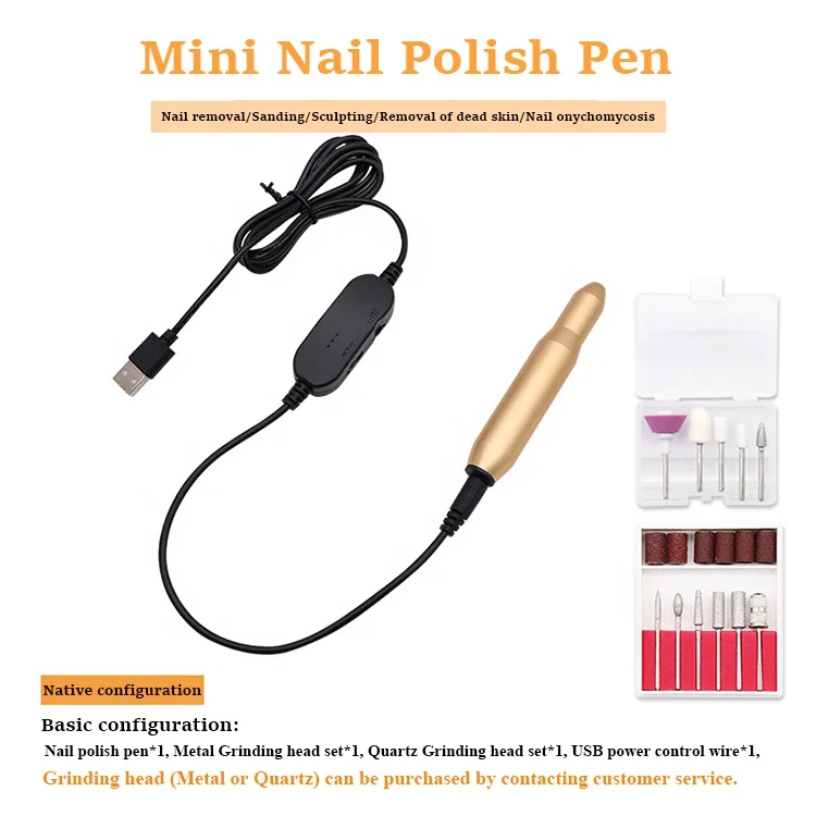 Professional Electric Nail Equipment Manicure Pedicure Tools Electric Nail Art Drill Pen For nail Art