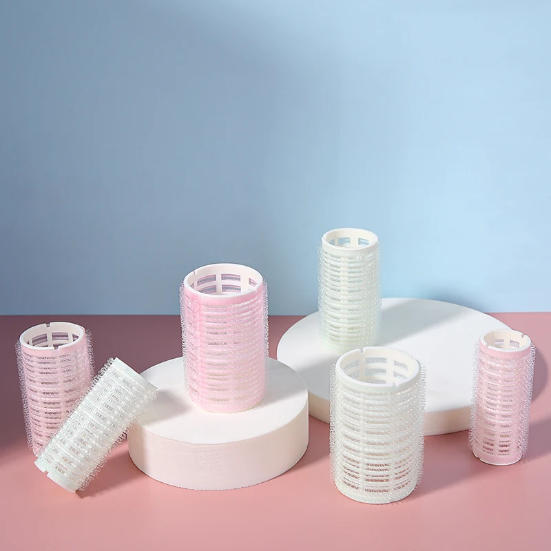 Yousha New 3 Tube Plastic Hair Curling Tools Diy Wavy Hair Styler Curler Set Spiral Hair Crimp Curler Rod Kit Pink Beauty Yj029