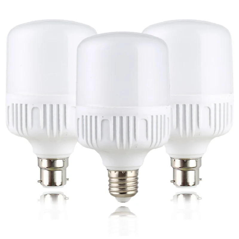 Manufacturer wholesale household lighting 30w E27 B22 raw material t-shaped led bulb