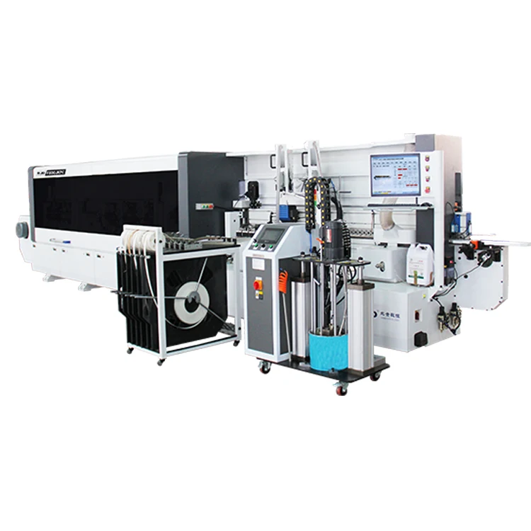 BJD  edge banding machine with pre-millimh automatic edge banding machine for sale BJD-F800JKPC