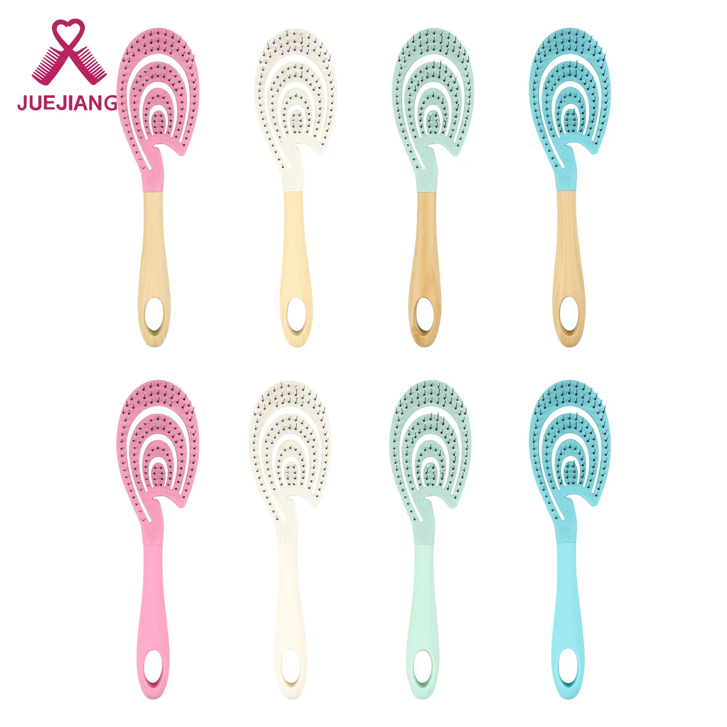 Super Top Amazon Brush Hair Detangling Brush Tangles with Ease Natural Protect Environmental Hair Brush