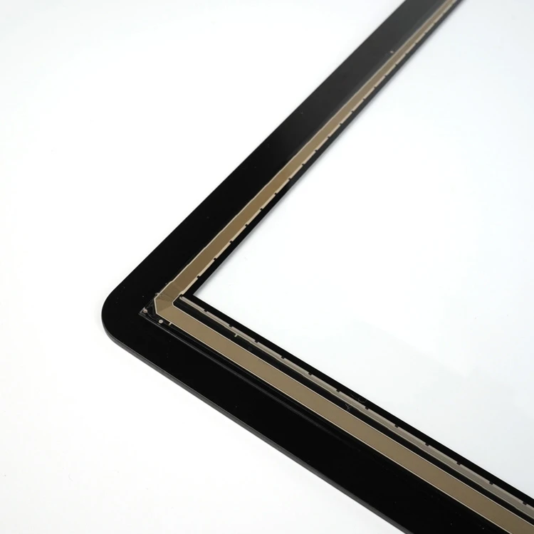 49 Inch Industrial Black Silk Screen Printing Customized Smart Tv Capacitive Touch Screen Panel