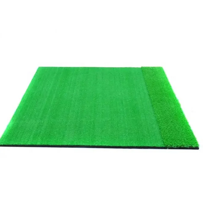 Factory Wholesale Custom Size  Golf Practice Mat Driving Range Grass Combination Mat Training Mat
