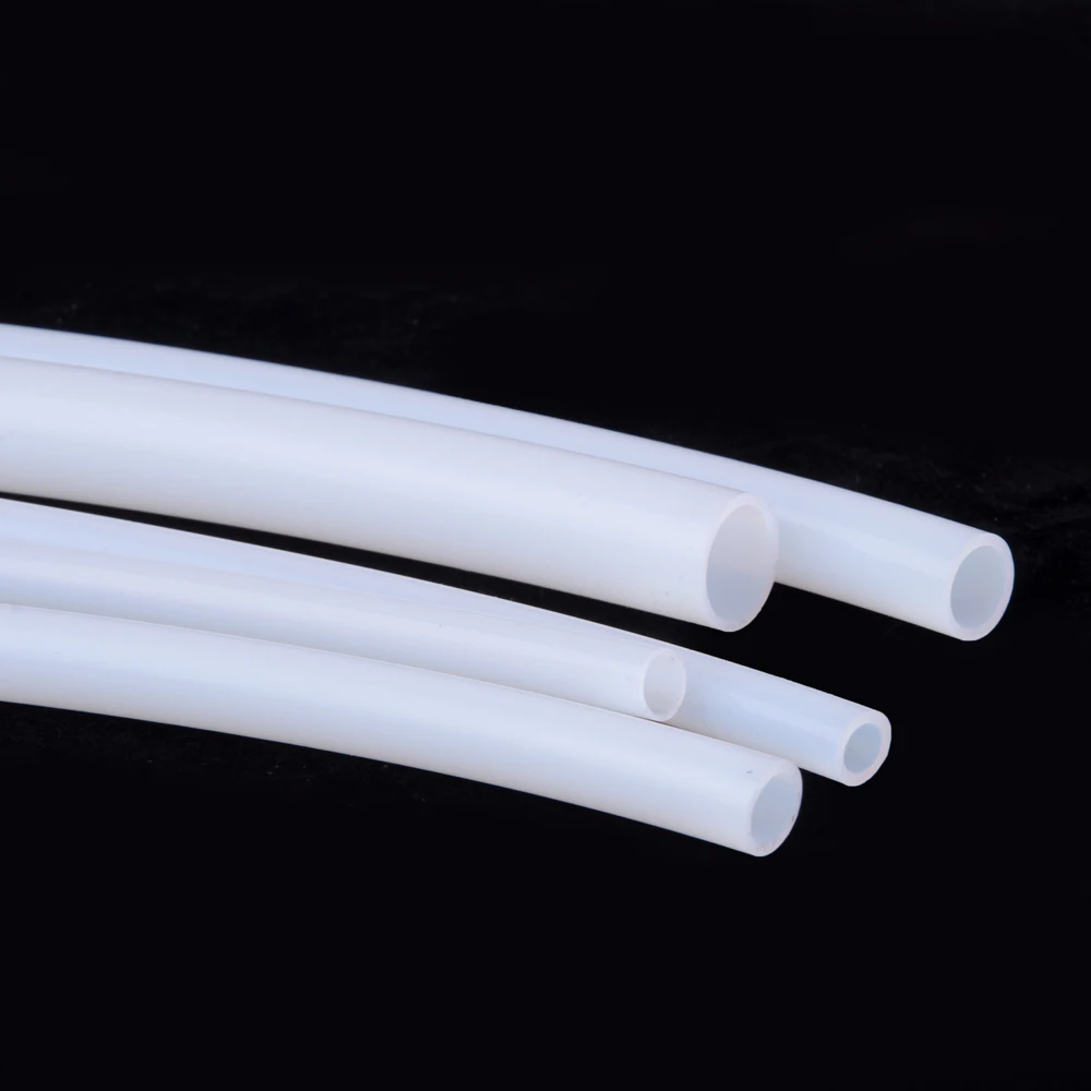 High Temperature Tube Pipe Insulating Pipe 3mm ID x 4mm OD Transparent PTFE tubing