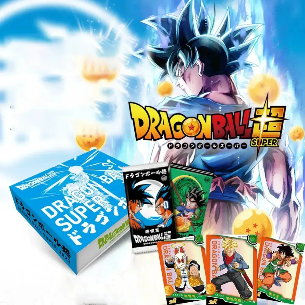 Anime Dragon Ball Super TCG Cards Saiyan Vegeta Rare Trading Collection Heroes Flash SSR Cards Booster Box Kids Toys Gifts