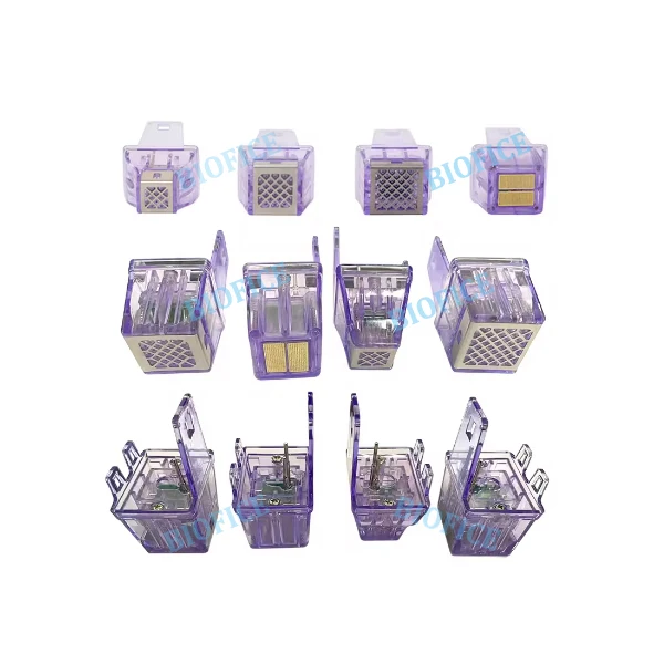 Morpheus 8 12  24 40 Pins Nano Micro Needle Tips Gold Plated Insulated Disposable Rf Fractional Micro needling Cartridges