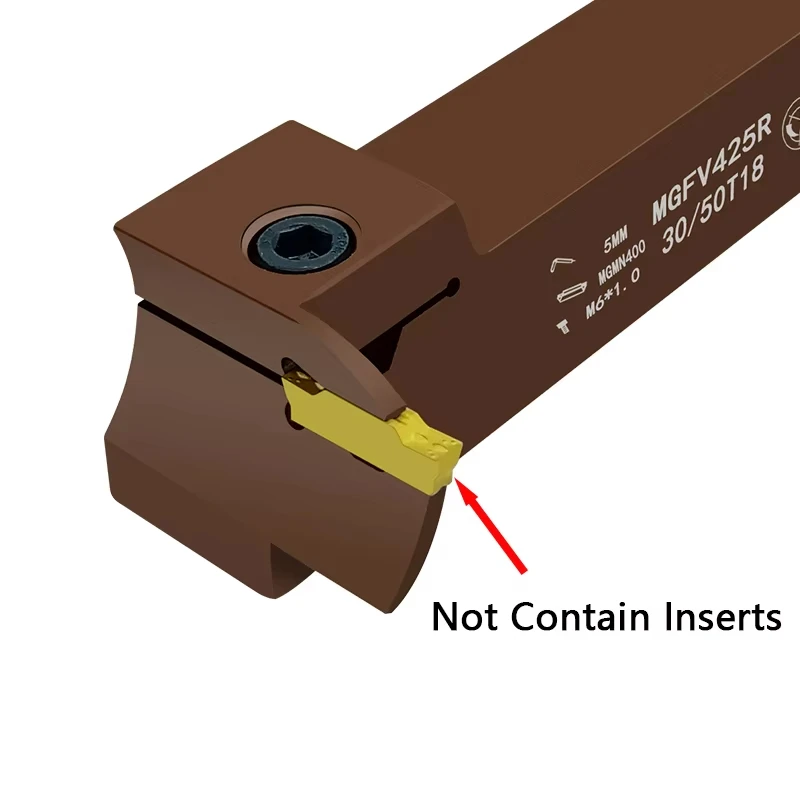 antivibration tool external turning tool holder cnc cutters plates MGFV325 MGFV425 MGFV320 MGFV 420 7 grooving tool holder