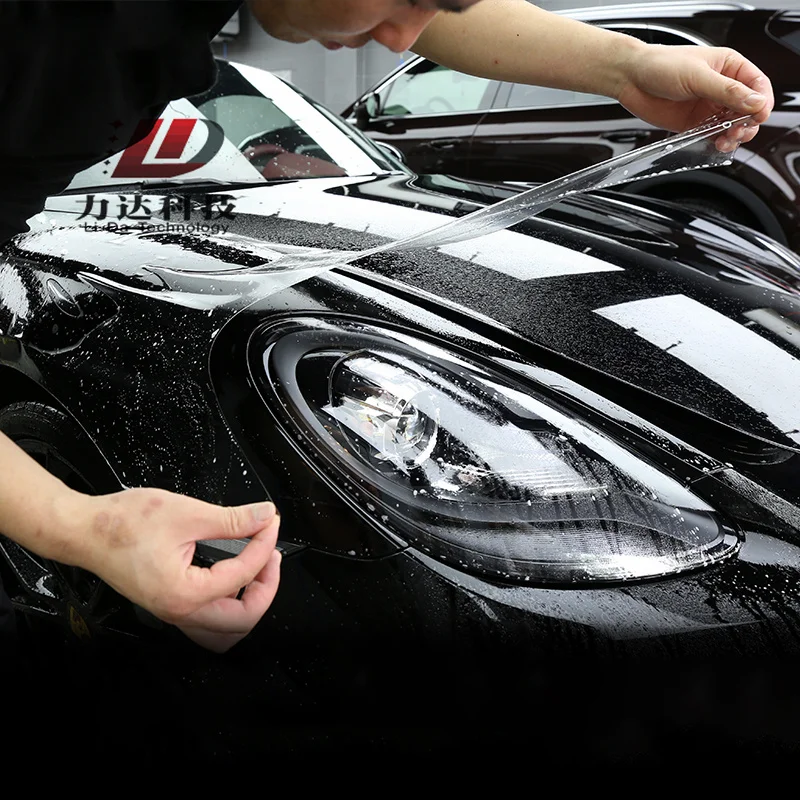 TPU Anti-Yellowing Heat Self-healing Seamless Invisible PPF Clear Car Paint Protective Film