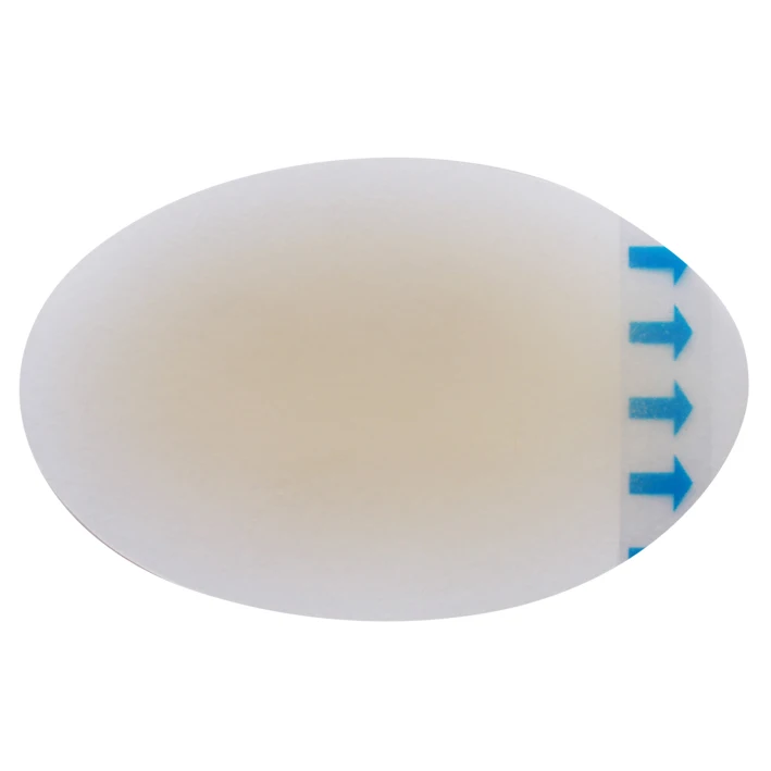 Medical Sterile Adhesive Waterproof Hydrocolloid Wound Dressing Bordered wound plaster