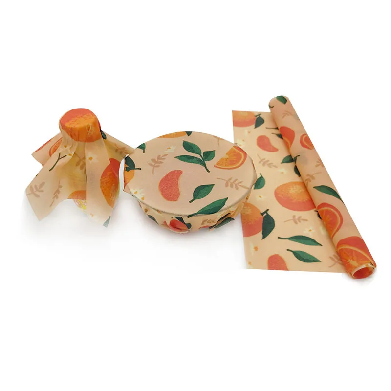 Natural beeswax fresh-keeping cloth repeated use of beeswax cloth organic cotton beeswax paper packaging