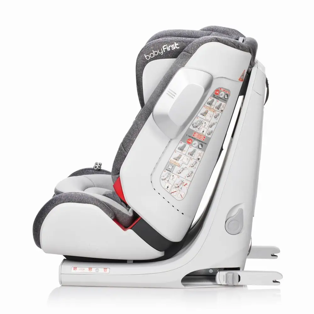  Новый дизайн Группа I + II III с Isofix & Top Tether ECE R44 R501B горячая Распродажа детское автокресло серого