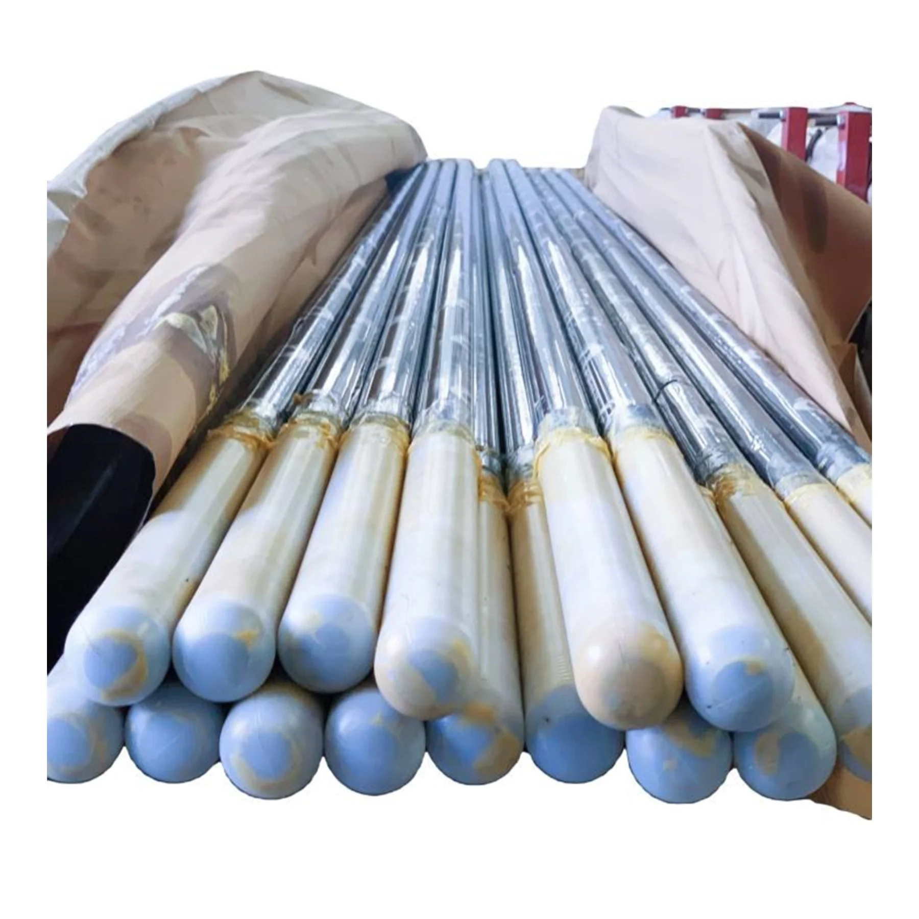 Types M36 M42 Stainless Steel Concrete Wind turbine anchor bolt  with  Tarpaulin finish