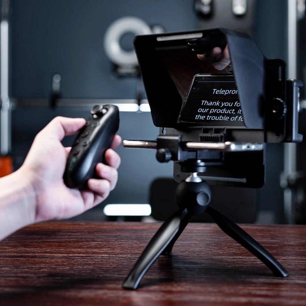  Миниатюрный телефон-телесуфлер Pronstoor для записи цифровых зеркальных фотоаппаратов переносной телесуфлер артефакт видео с дистанционным