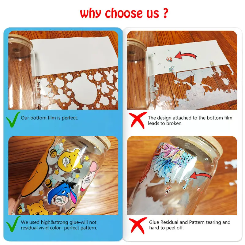 Factoroy UV Dtf Soccer Mom Cup Wraps Coffee Cup Transfers Sticker Decals for 16oz 20oz Libbey Glass Can