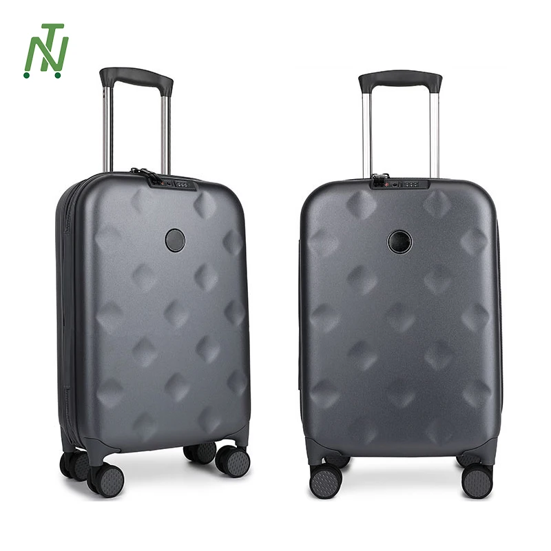 2024 New design ABS PC Hard Folding Trolley Luggage With 4 Rolling Wheels Factory Developed Foldable Suitcase Set
