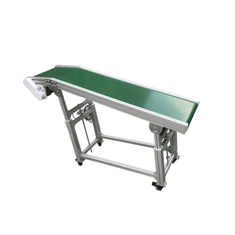 China Manufacturer Oem Customized High Quality Small Size Pvc Belt Conveyor System For Material Transfer