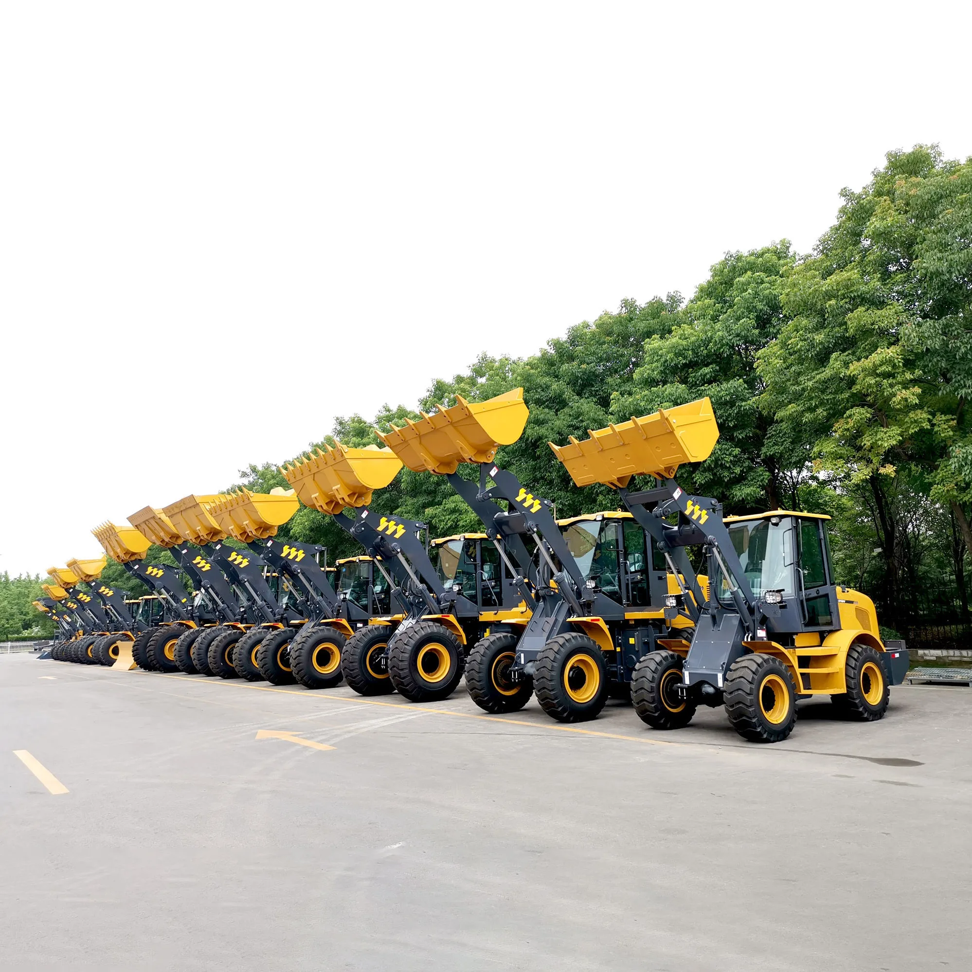 Robust and Compact LW180KV Loader with 1.8 - ton Capacity for Small - scale Construction Projects