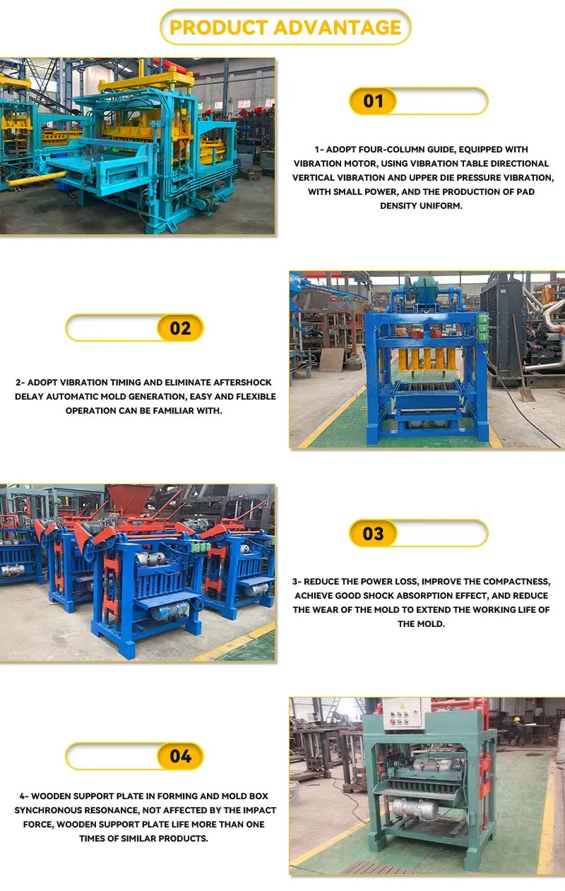 FD4-15 machine automatic interlocking blocks/cabro for paving and construction