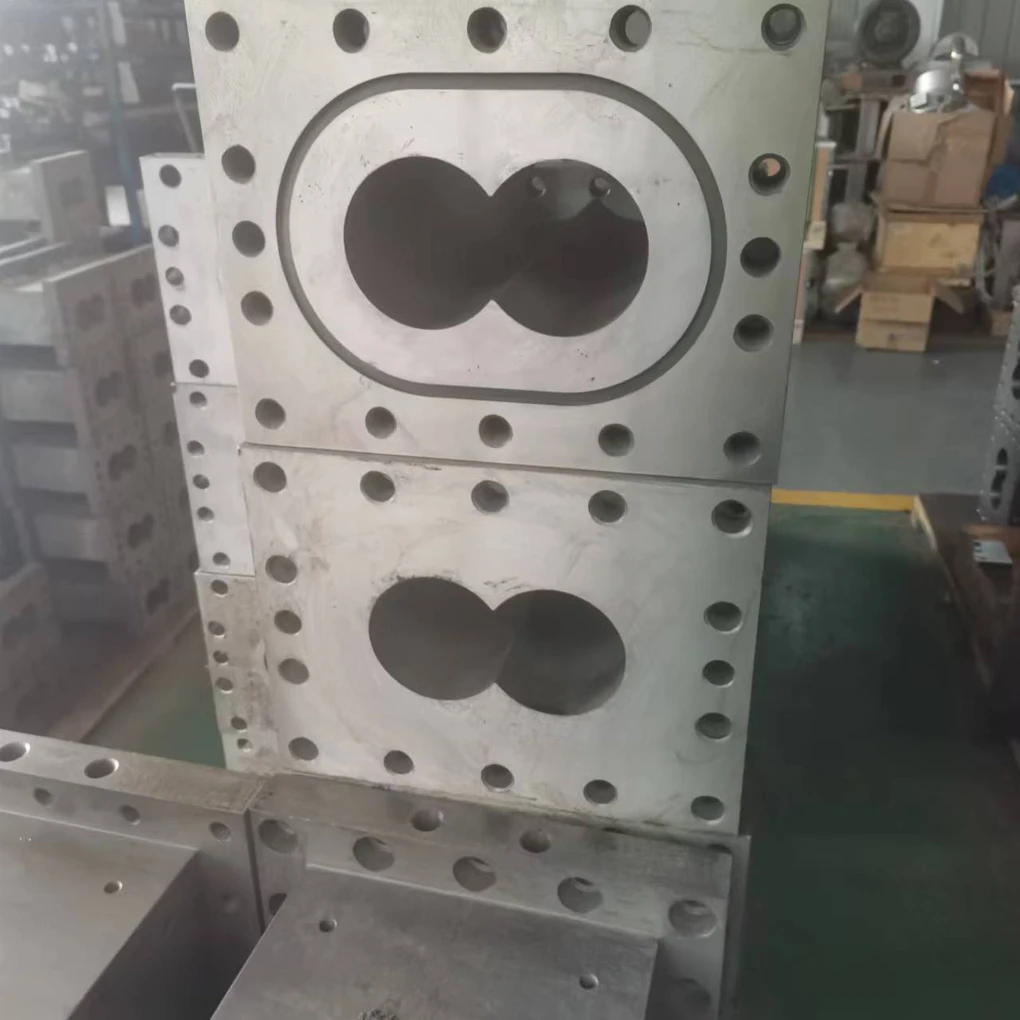 Barrel For Co-rotating Twin Screw Extruder With Water Channel Inside