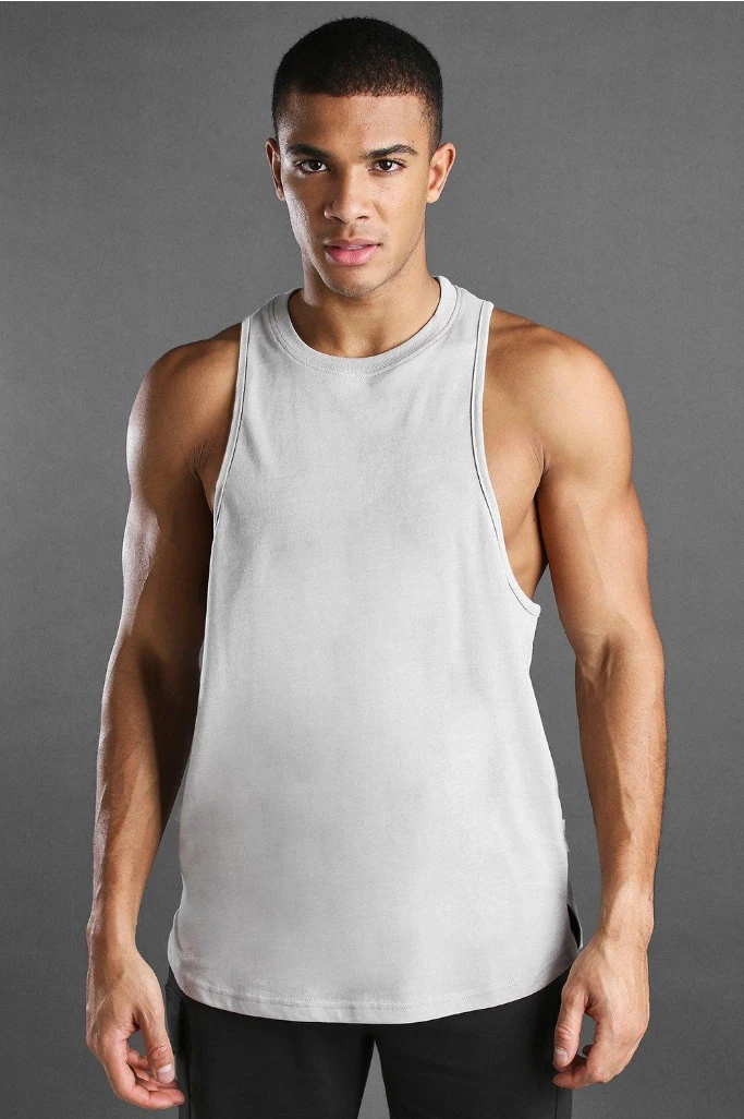 2020 wholesale custom men gym clothes athletic apparel manufacturers stringer vest tops undershirt men singlet mens tanks tops