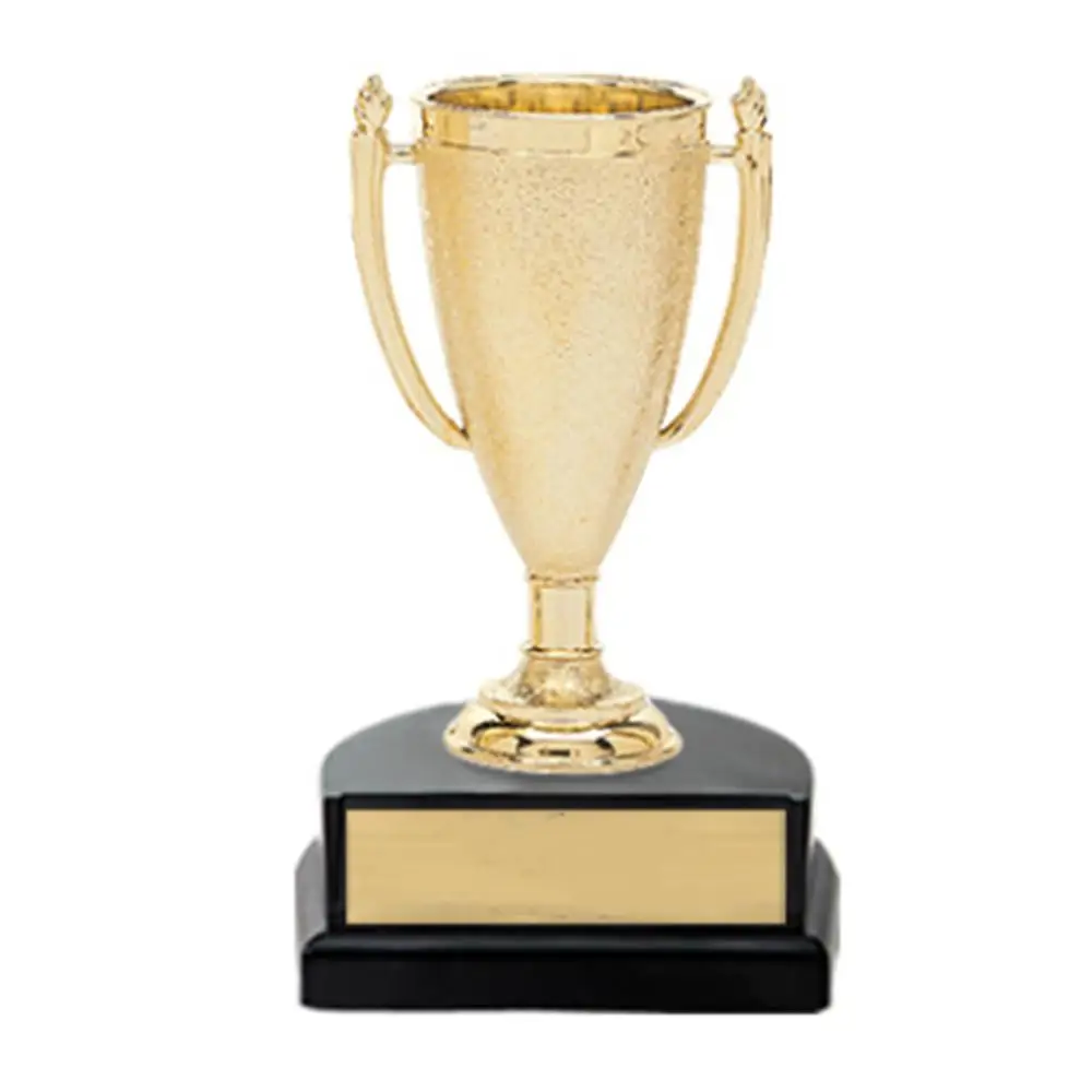 Hot Sale Resin Cup Trophy Shining Gold Trophy  Souvenir Trophy