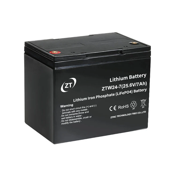 small lithium battery 25.6v 7ah lithium ion battery lifepo4 battery pack for energy storge