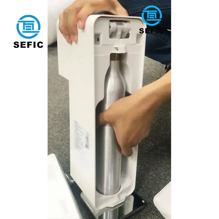 0.6L 150bar co2 gas cylinder Aluminum CO2 Cylinder co2 tank for beverage/beer equipment