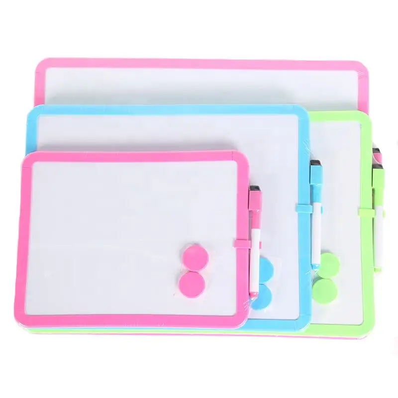 Индивидуальная печать логотипа офисная школа портативная белая доска магнитные доски с маркером