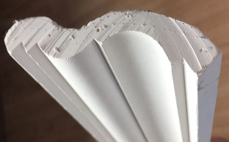fiberglass GRC gypsum corner plaster cornice mold for interior